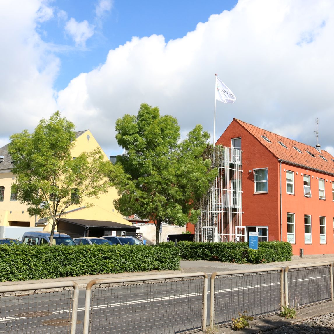 CSV's bygninger set udefra